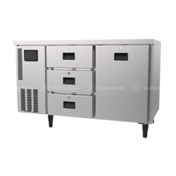 Bàn mát 3 ngăn kéo 1 cửa Hoshizaki RTDW137MS4-3D - ảnh 1 Hoshizaki RTDW137MS4-3D