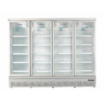 Tủ mát Alaska 4 cánh có sưởi kính SL-24C4