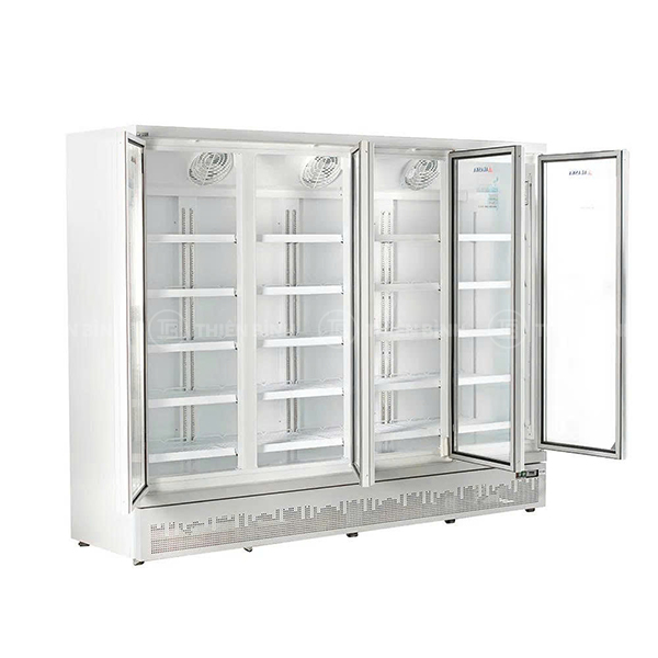 Tủ mát Alaska 4 cánh có sưởi kính SL-24C4 - ảnh 3 Alaska SL-24C-4 4 cánh