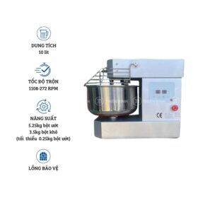 Máy trộn bột công nghiệp 10 lít Luxury LX10S