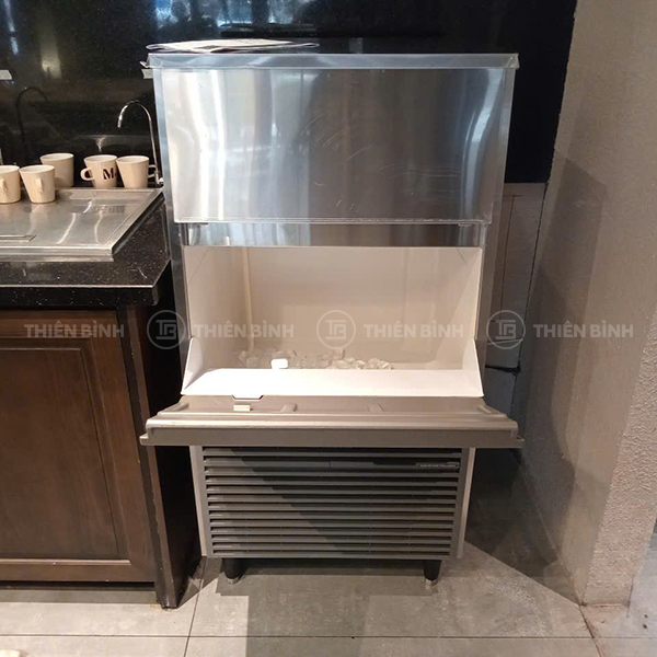 Máy làm đá viên Hoshizaki IM-100A 100kg/ngày - ảnh 8 anh thuc te may lam da hoshizaki im 100