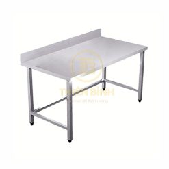 Bàn bếp inox không giá dưới