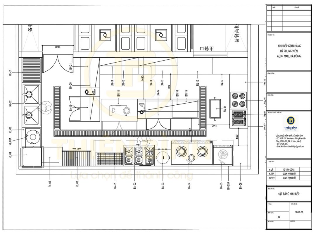 ban-ve-thiet-ke-bep-nha-hang-hy-phung-vien-ha-dong