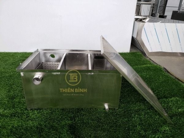 Bẫy mỡ inox 40 lít