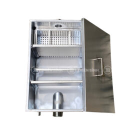 Cấu tạo bẫy mỡ inox