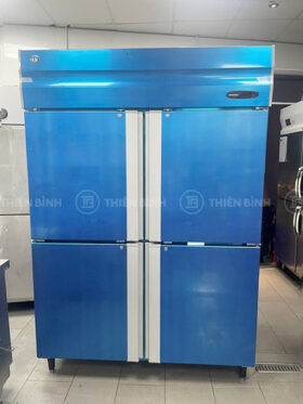 Hình ảnh trực diện tủ mát Hoshizaki 4 cánh HRWH127LS4