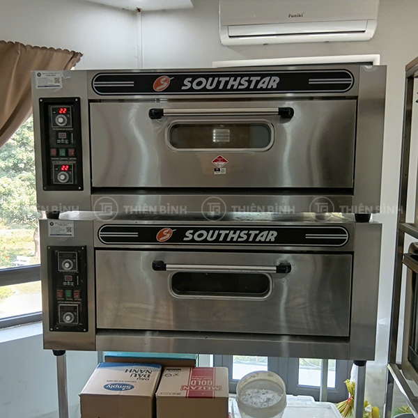 Lắp đặt 2 lò Southstar YXD-20C chồng nhau