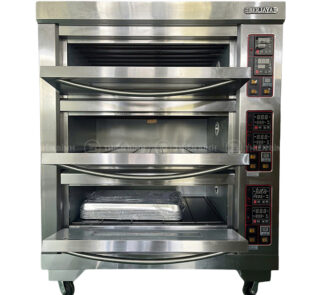 Lò nướng 3 tầng 6 khay Berjaya BJY-E20KW-3BDD