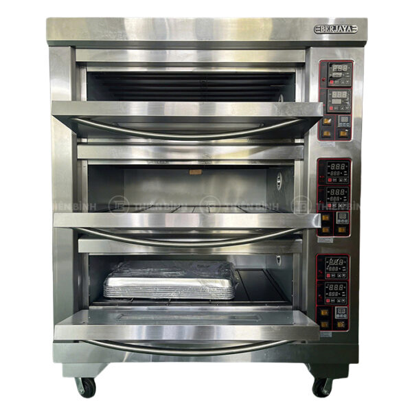 Lò nướng 3 tầng 6 khay Berjaya BJY-E20KW-3BDD