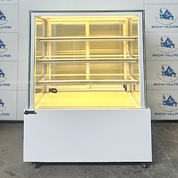Mặt trước tủ trưng bày bánh Snow Village GB-300-4L.Z4 trắng