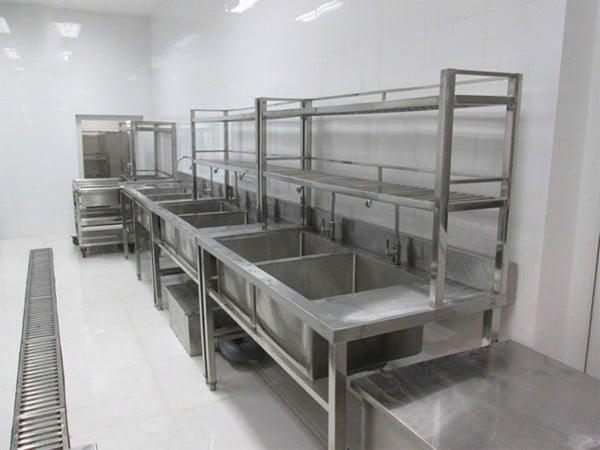 Cách lắp đặt chậu rửa inox công nghiệp chuẩn nhất - ảnh 2 nhung luu y can biet khi lap dat chau rua