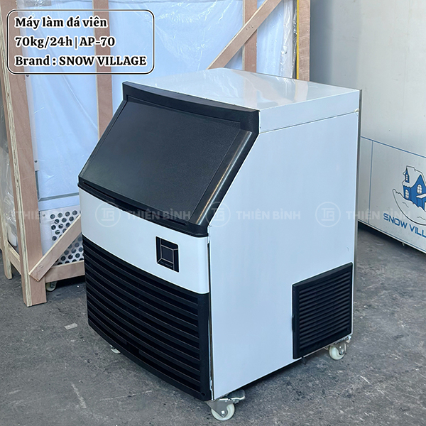 Máy làm đá viên 70kg/24h Snow Village AP-70 - ảnh 2 Thân máy làm đá Snow Village AP-70