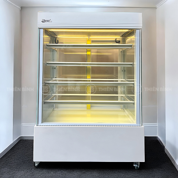 Tủ bánh kem 5 tầng 1m2 Snow Village GB-300-4L.Z5 (dàn lạnh dưới) - ảnh 1 Snow Village GB-300-4L.Z5 trắng