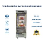 Tủ đông đứng mặt kính 1 cánh Kenshin KS-1K500F