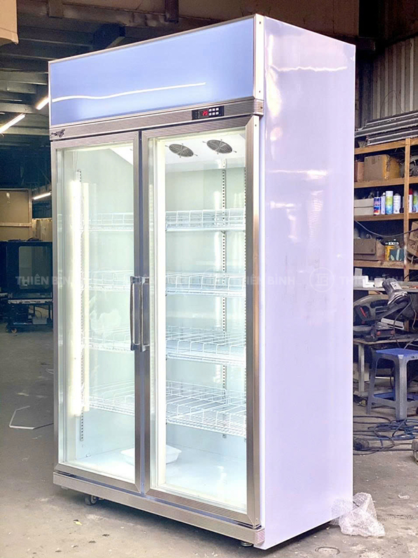 Tủ mát 2 cánh kính cao cấp có quạt lạnh Snow Village LC-1260FA - ảnh 3 Tủ mát 2 cánh kính Snow Village LC-1260FA
