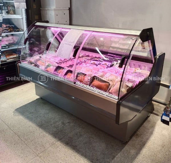 Chuỗi siêu thị nên dùng tủ mát trưng bày siêu thị loại nào? - ảnh 4 tu mat trung bay thit 1