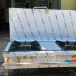 Van gas của bếp hầm đôi