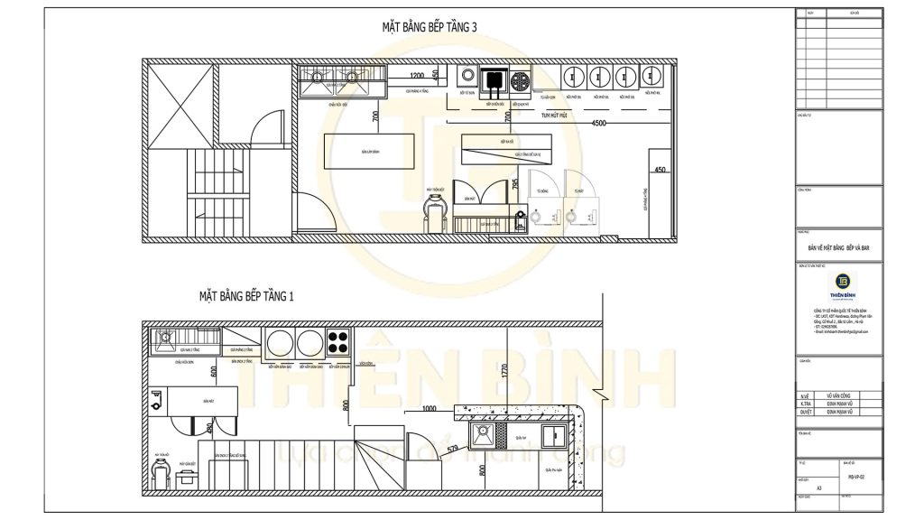 Bản vẽ thiết kế mặt bằng cửa hàng SuSuBao Trần Quốc Hoàn