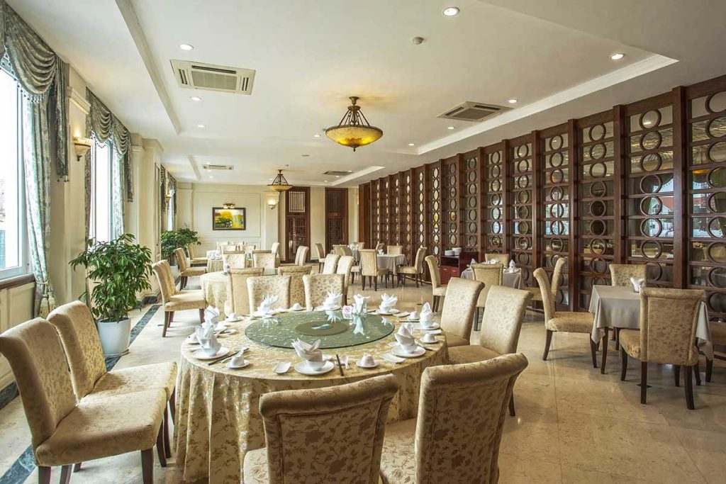 nội thất của  khách sạn Pearl River