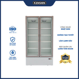 Tủ mát 2 cánh kính Kenshin KS-2K800C