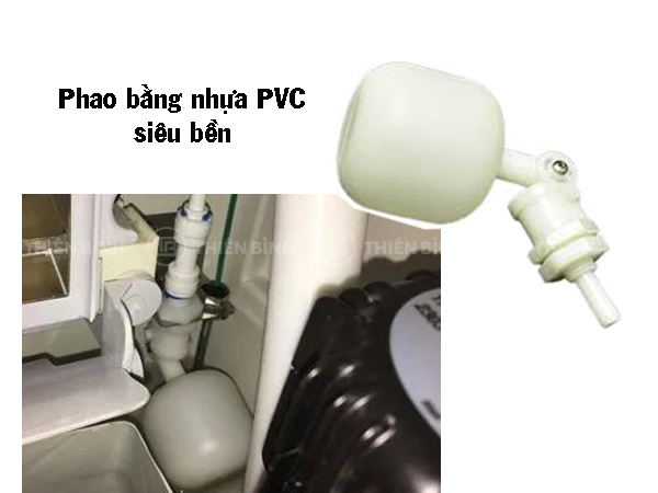 Phao cấp nước của máy làm đá viên