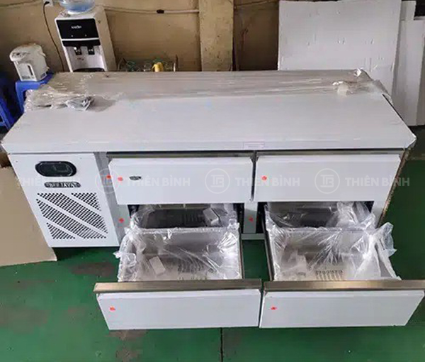 Bàn mát 4 ngăn Berjaya BS4DR/C1850/2 - ảnh 2 2 ngăn dưới bàn mát Berjaya BSD