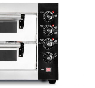 Bảng điều khiển của lò nướng pizza Hongling 2 tầng PZD-4040-02