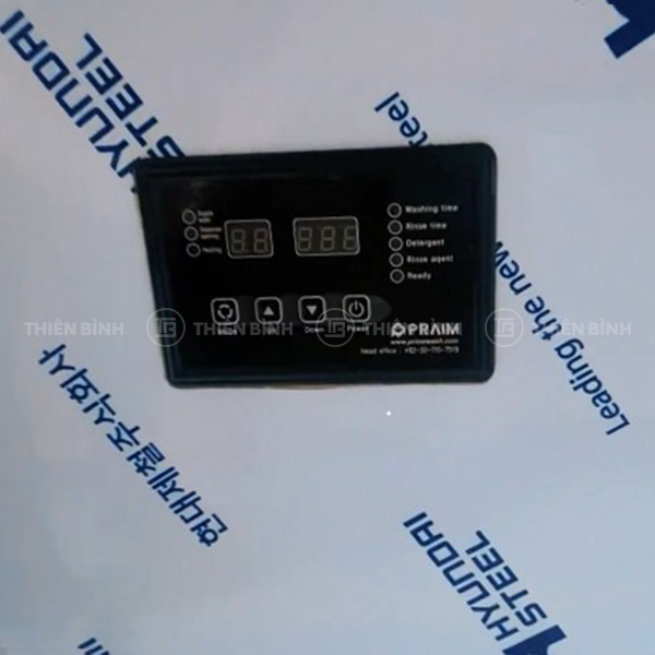 Máy rửa bát công nghiệp cửa sập 8.9kw Prime PMDEL-1200E - ảnh 2 Bảng điều khiển Prime PMDEL-1200E