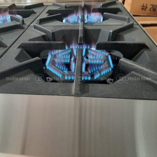 Bếp Âu 4 họng chân cao (đánh lửa magneto) - ảnh 2 Họng bếp âu
