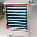 Bên trong tủ cơm điện 8 khay