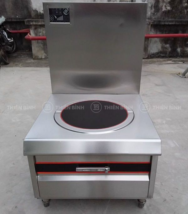 Bếp từ đơn công nghiệp mặt phẳng 15kW (phi 400) - ảnh 2 bep tu cong nghiep mat phang 15kw