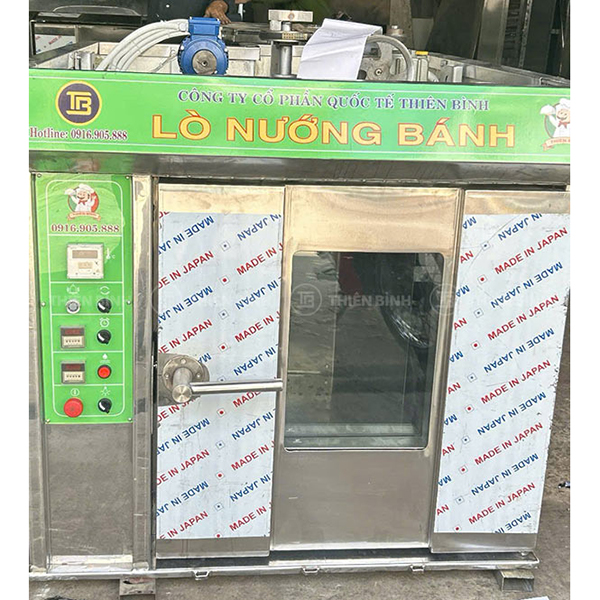 lo nuong 4 khay xoay tb