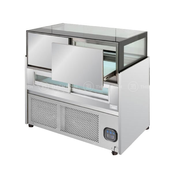 Tủ trưng bày bánh Berjaya RDS-M-12W - ảnh 2 Mặt sau tủ trưng bày bánh Berjaya RDS-M-12W