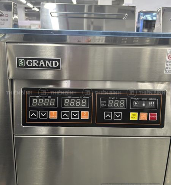 Bếp chiên nhúng gas Grand Woosung GW-GF451P - ảnh 2 Điều khiển bếp chiên nhúng gas Grand Woosung GW-GF451P