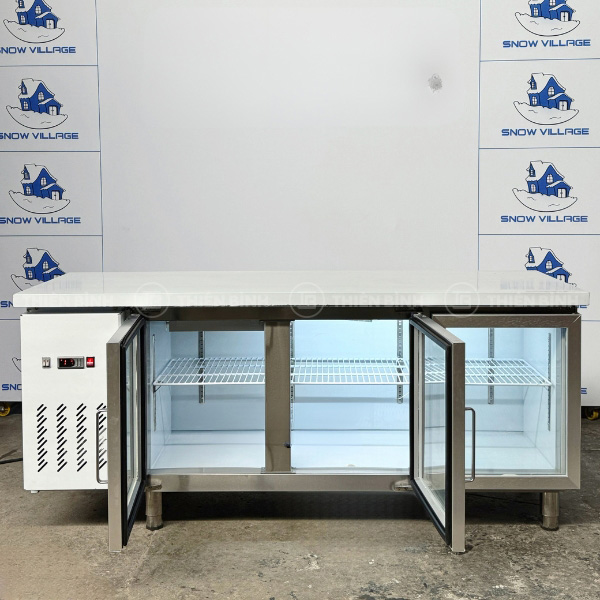 Bàn mát 3 cánh kính 1m8 Snow Village PLO.35L2Q - ảnh 1 Bàn mát 3 cánh kính 1m8 Snow Village PLO.35L2Q-1