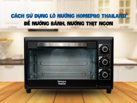 Cách sử dụng lò nướng Homepro Thailand để nướng bánh, nướng thịt ngon đúng cách