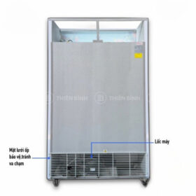 Mặt sau của tủ mát trưng bày 2 cánh kính Snow Village LC-1200X