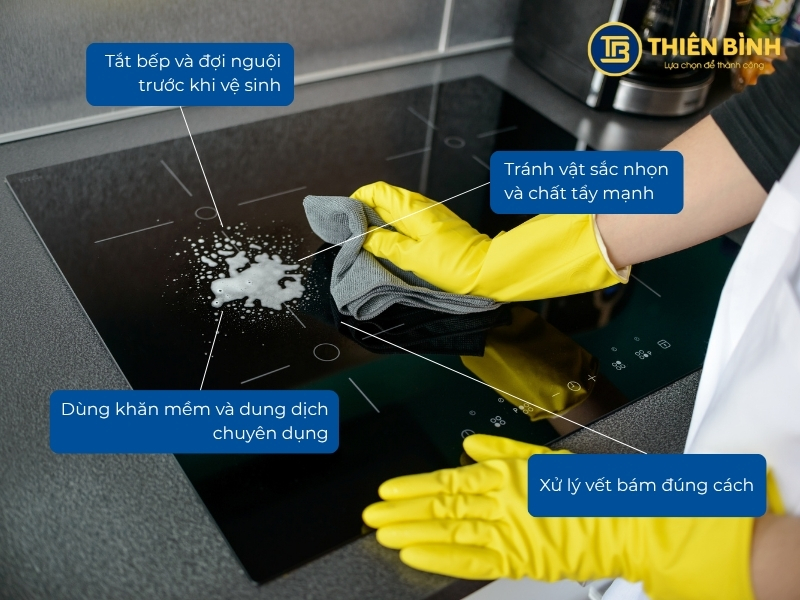 Hướng dẫn cách sử dụng bếp từ Schott Ceran an toàn hiệu quả - ảnh 5 Những lưu ý an toàn trong quá trình sử dụng