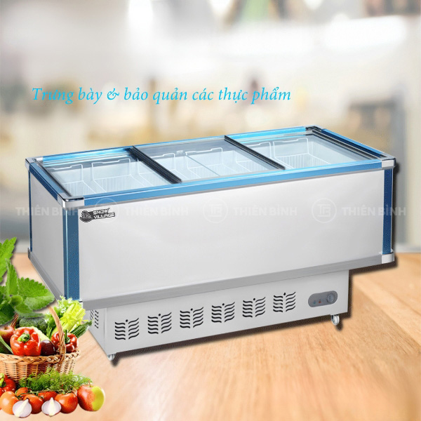 Tủ đông trưng bày Snow Village SD/SC-2000 - ảnh 1 Ảnh tủ đông trưng bày Snow Village SD/SC-2000