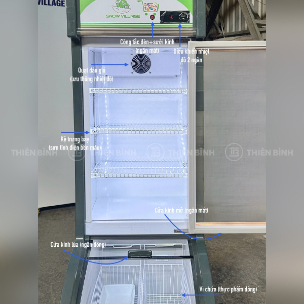 Ảnh tủ Snow Village LCD-639