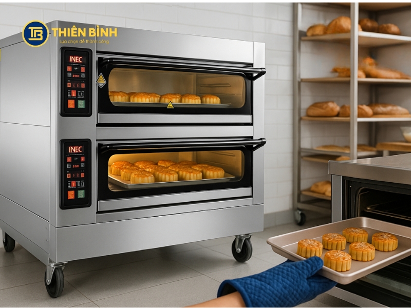 Top 6 lò nướng bánh trung thu cho tiệm bánh được ưa chuộng nhất 2025 - ảnh 10 Lò nướng bánh trung thu công nghiệp