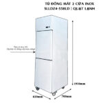 Tủ đông 2 chế độ đông hoặc mát Snow Village SLLDZ4-538LD