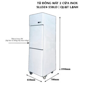 Tủ đông 2 chế độ đông hoặc mát Snow Village SLLDZ4-538LD
