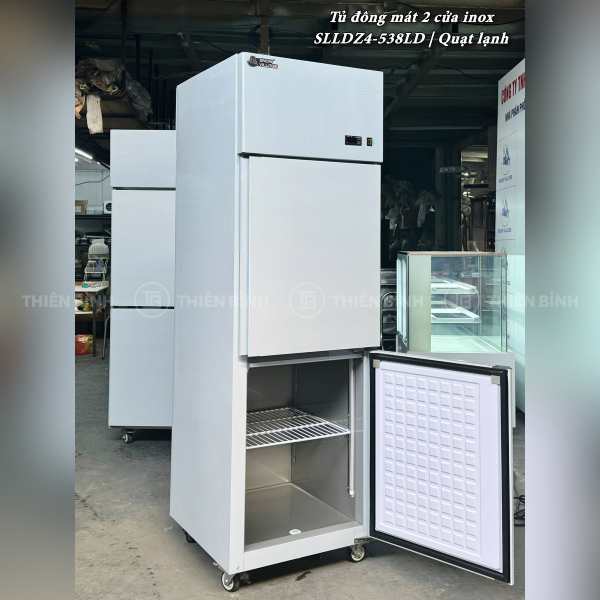 Tủ đông 2 chế độ đông hoặc mát 2 cánh Snow Village SLLDZ4-538LD - ảnh 1 Tủ đông mát 2 cánh Snow Village SLLDZ4-538LD