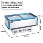 Tủ đông Snow Village SD/SC-1500