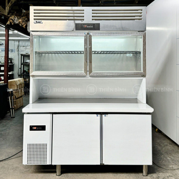 Tủ lạnh trưng bày trên mát – dưới đông 1m5 Snow Village PLRD-15N2B2 - ảnh 1 Tủ trên mát – dưới đông Snow Village PLRD-15N2B2