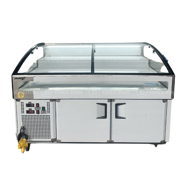 tu-trung-bay-thuc-pham-dong-mat-1m8-snow-village-bt-b1-5d Tủ trưng bày thực phẩm đông mát 1m5 Snow Village BT-B1.5D