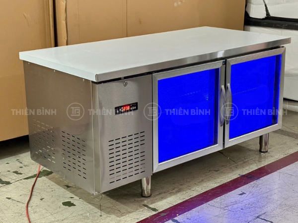 Bàn đông 2 chế độ đông hoặc mát 2 cánh 1m5 Lightcool LC-2K1575F (inox 430) - ảnh 1 Bàn đông 1m2 Lightcool LC-2K1575F (inox 430)