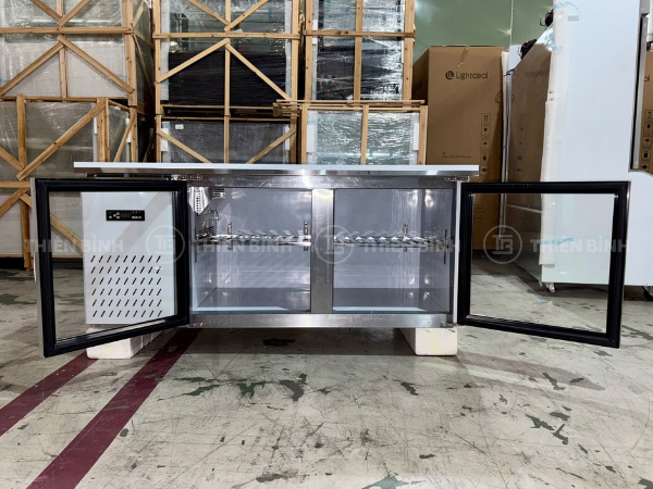 Bàn đông 2 chế độ đông hoặc mát 2 cánh 1m5 Lightcool LC-2K1575F (inox 201) - ảnh 4 hinh anh ban dong lightcool lc 2k1575f inox 201