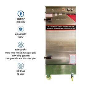 Tủ cơm 12 khay điện hẹn giờ TC-DH12K